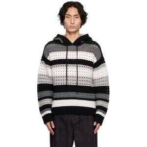 NEW NAHMIAS crochet wool hoodi